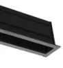 Trilho Magnético Embutir 42x56,3mm IP20 48V PRETO ROMALUX