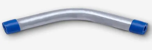 CURVA GALV. FOGO COM COSTURA RR 90 x 4" R.R NBR 5597 ROSCA NPT - GFC