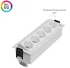 Spot Downlight Embutir Powerus Direcionável 35° 5 Led´s 10W 3000K 884lm Irc>90 REF.6734  Branco Nord