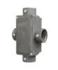 CAIXA FIXA CONDULETZEL S/ PINT TIPO X 1" C/ TP S/ VED S/R WETZEL