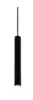 Pendente Tubolare MR11 30CM Preto Itamonte