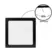 Painel Led Embutir 18W Quadrado 22x22 4000K Preto Bivolt Foxlux