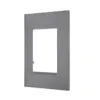 Placa 3 Postos 4X2 Cinza Pial Plus + Legrand