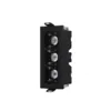 Mini Spot Focco Angulo 12º Preto 2700K 6W Gaya
