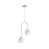 Pendente Pendulo 270X120X1340Mm 2xG9 Bt Bt Fc 1Branco Usina