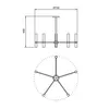 Pendente Seculo 750X600Mm 10xMr11 Bt Dr-V Usina