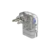 Plug Adaptador 90° DPS Iclamper Pocket Fit LCF 3P 20A Transparente Clamper