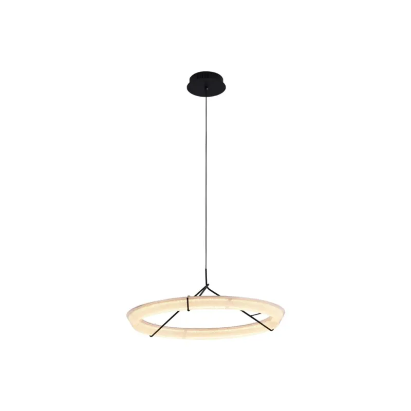 Pendente Led Gise 56Cm 28W 3000K Branco Nordecor