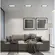 Painel Led Sobrepor 24W Quadrado 28x28 6500K Preto Bivolt Foxlux