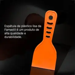 Espatula Plastica Lisa 6Cm Famastil