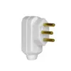 Plugue Macho 2P+T 20A 90º Branco Pial Legrand***