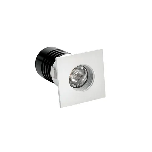 Mini Spot Led Auko Embutir Quadrado 1W Irc90 3000K Branco Nordecor