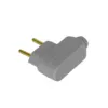 Plugue Macho 2P 10A 90º Cinza Pial Legrand***