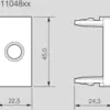 Modulo Saida De Fio Preto Pial Plus + Legrand