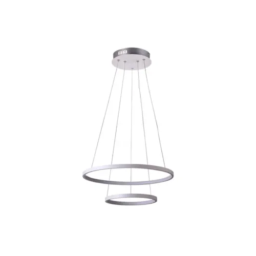 Pendente Orlo Duo Ø500X1500Mm Led 40W 2235Lm 3000K Bivolt Bt Usina