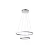 Pendente Orlo Duo Ø500X1500Mm Led 40W 2235Lm 3000K Bivolt Bt Usina