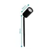 Luminaria Eli 30cm Preto 7W 3000k Gaya