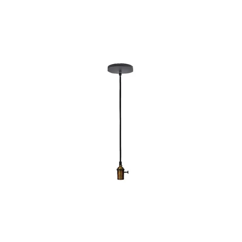 Pendente Dusty 1,80M E27 Ouro Velho Nordecor