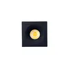 Mini Spot Led Elysa Quadrado 3w 3000k Preto Nordecor