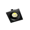 Mini Spot Led Elysa Quadrado 3w 3000k Preto Nordecor