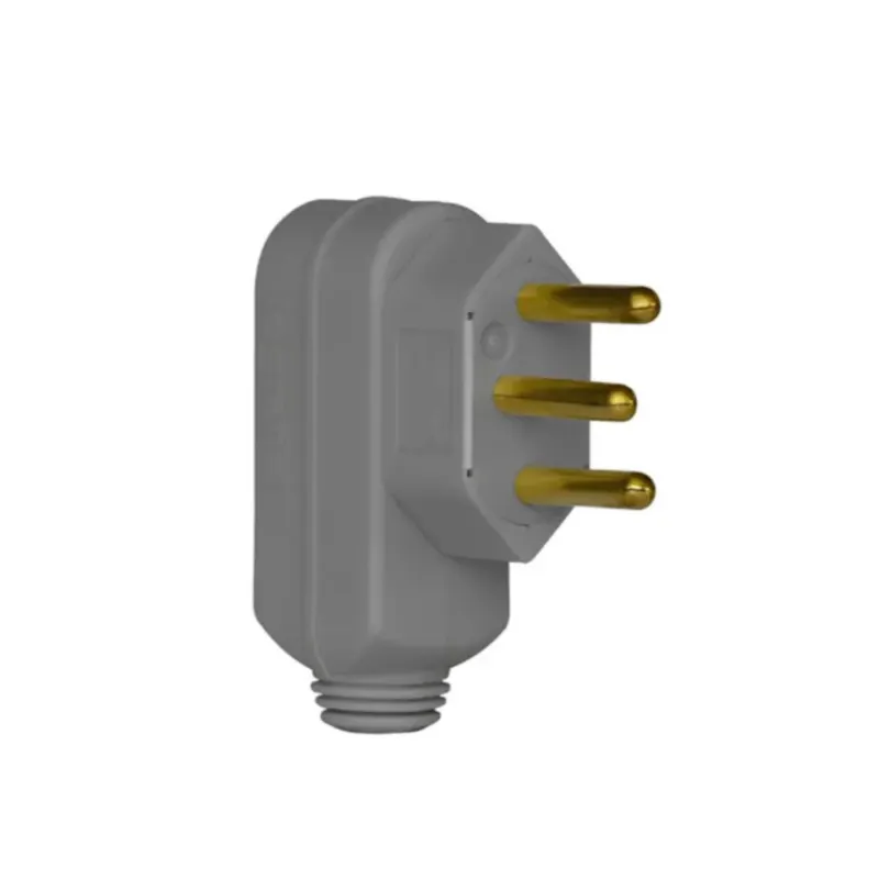 Plugue Macho 2P+T 20A 90º Cinza Pial Legrand