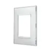 Placa 3 Postos 4X2 Kristall Pial Plus + Legrand