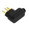 Plugue Macho 2P+T 10A 90° Preto Pial Legrand***
