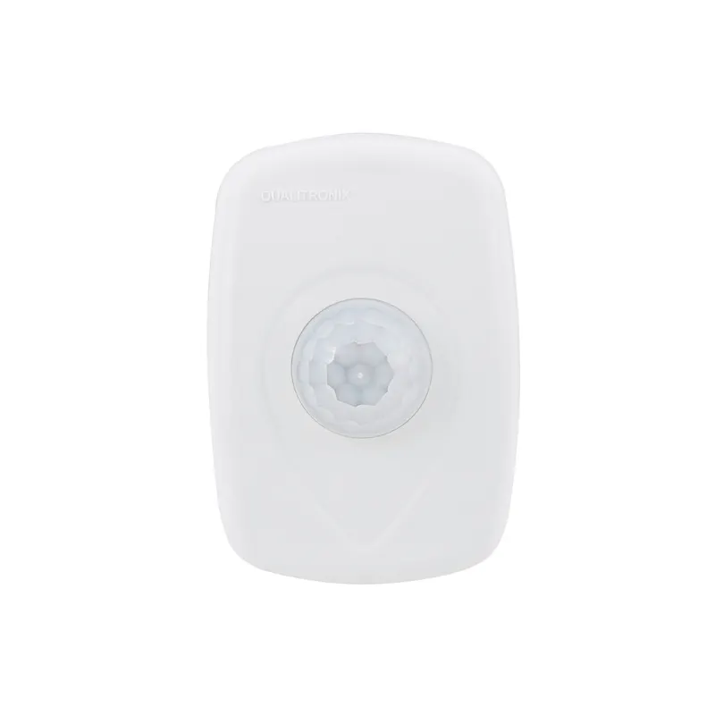 Sensor De Presenca de Parede 360°  C/ Fotocelula Branco Qualitronix