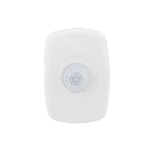Sensor De Presenca de Parede 360°  C/ Fotocelula Branco Qualitronix