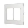 Placa 3+3 Postos 4X4 Kristall Pial Plus + Legrand