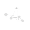 Pendente Tie G 4xG9 213X1124X484Mm Bt Bt Cr 1Br Usina