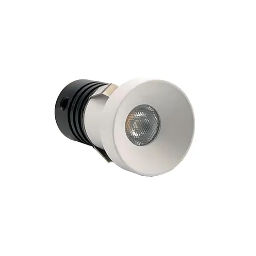 Mini Spot Led Auko Lai Redondo Embutir 1W 3000K Irc90 Branco Nordecor