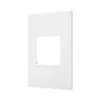 Placa 2 Postos 4X2 Branco Pial Plus + Legrand