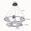 Pendente Led Hoop Duo 10xE27 86W 3000K 15CM Preto e Cobre Nordecor