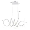 Pendente Led Lire Cristal 58W 3000K Branco Nordecor