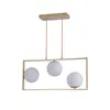 Pendente Ibba GR 3xE27 15CM Dourado Nordecor