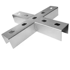 Emenda Interna Tipo X P/ Perfilado 38X38mm Galvanizado Fogo Perfil Lider