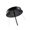 Pendente Bouze Cin 80CM 8XG9 Preto e Fume Nordecor