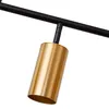 Pendente Kalla 3XGU10 Dourado e Preto Nordecor