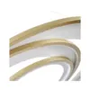 Pendente Led Zahal 3 MOD. 98W 3000K Dourado Fosco Nordecor