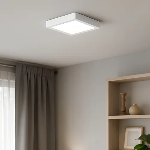 Painel Led Quadrado Soprepor 12W 4000K Aluminio Mg Light