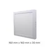 Painel Led Quadrado Soprepor 12W 4000K Aluminio Mg Light