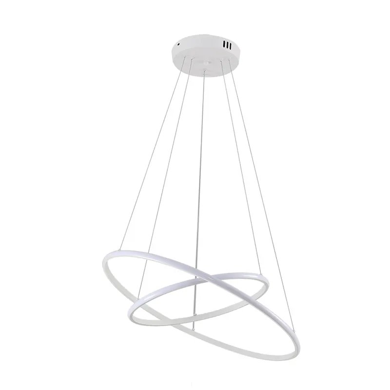 Pendente Inverse 2 Aros Red. 49w 3000k Branco Nordecor