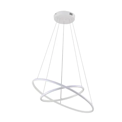 Pendente Inverse 2 Aros Red. 49w 3000k Branco Nordecor