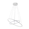 Pendente Inverse 2 Aros Red. 49w 3000k Branco Nordecor