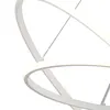 Pendente Inverse 2 Aros Red. 49w 3000k Branco Nordecor