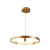 Pendente Led Lilla 60CM C/3M 3X3W 39W 3000K Ouro Fosco Nordecor