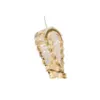 Pendente Led Cristal Lezie In C/32Cm 21W 3000K Ouro Brilho Nordecor