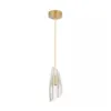 Pendente Kary E14 2588 Dourado Fosco 50cm Nordecor