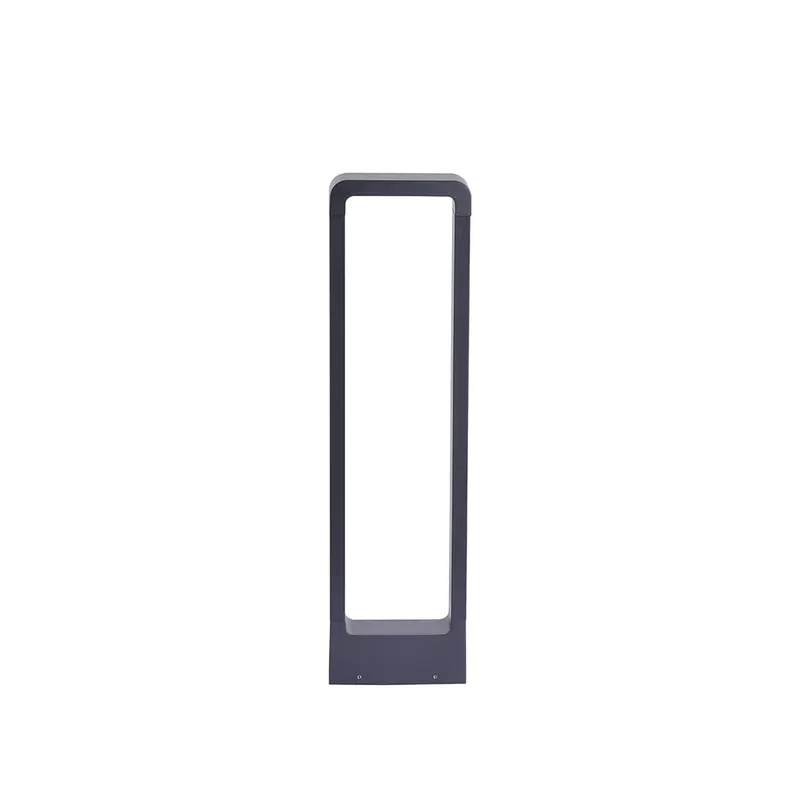 Luminaria Led Jardim Ronu Ip66 60Cm 10W 3000K Preto Nordecor